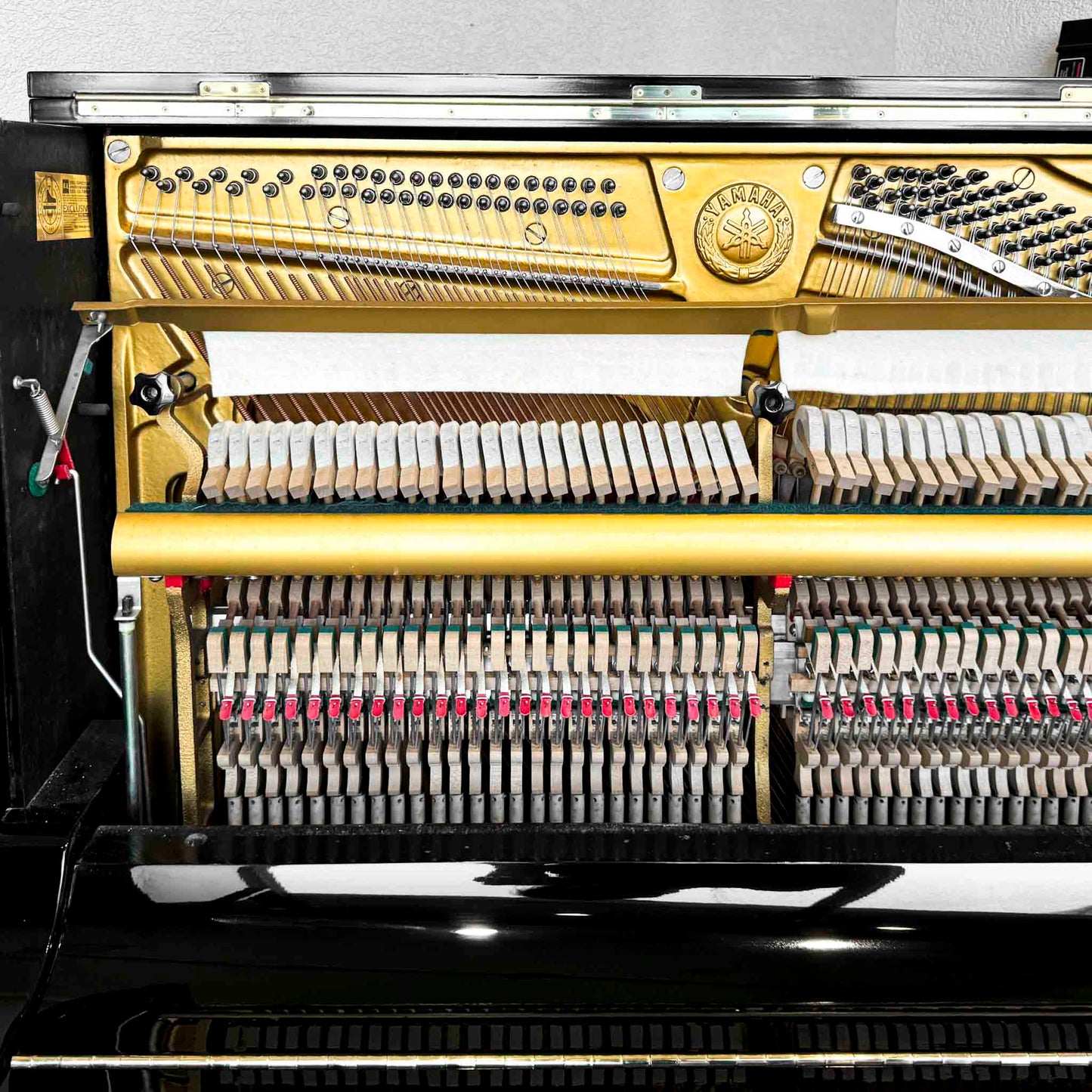 1973 Yamaha U3 52" Polished Black Upright Piano