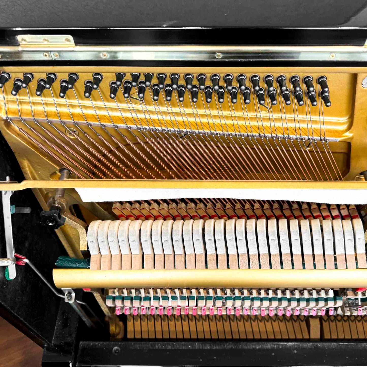 1973 Yamaha U3 52" Polished Black Upright Piano
