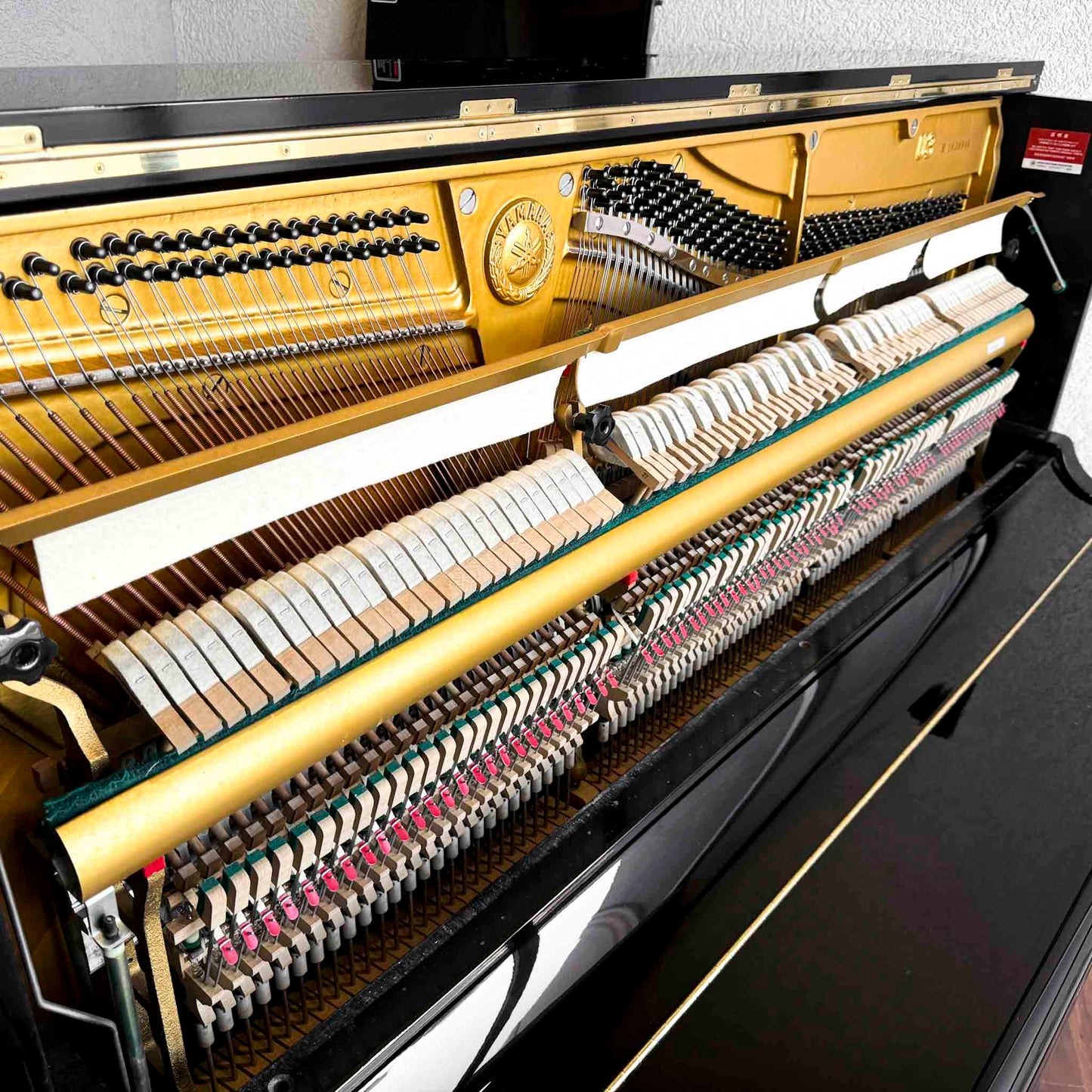 1973 Yamaha U3 52" Polished Black Upright Piano