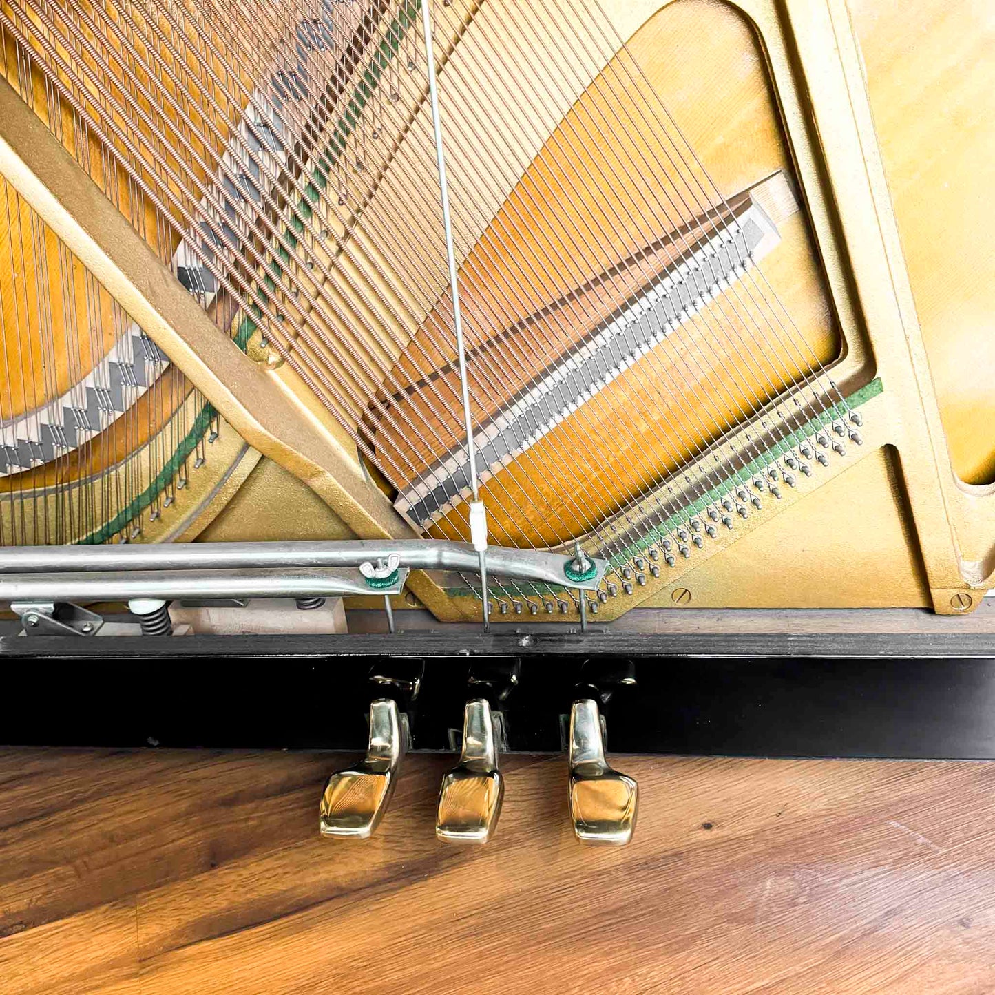 1973 Yamaha U3 52" Polished Black Upright Piano