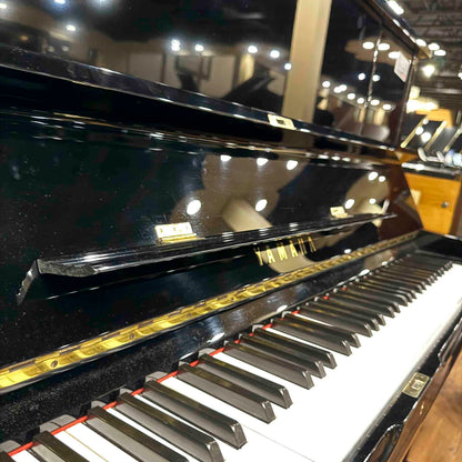 1988 Yamaha UX1 48" Polished Black Upright Piano
