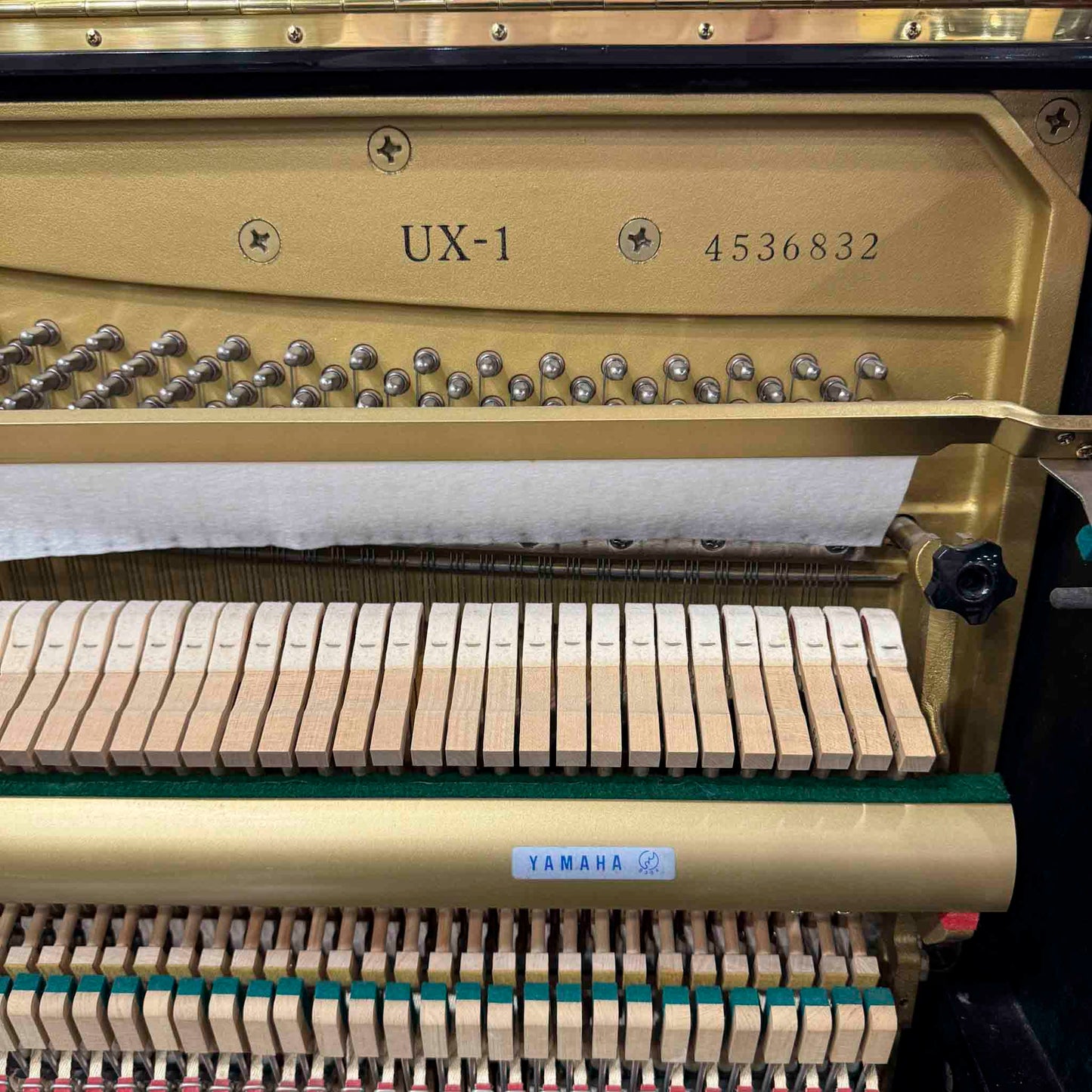 1988 Yamaha UX1 48" Polished Black Upright Piano