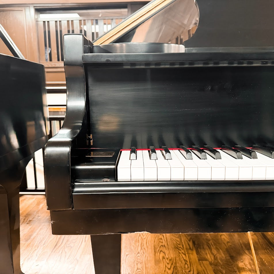 SOLD 1985 Samick 5'8" Satin Black Grand Piano