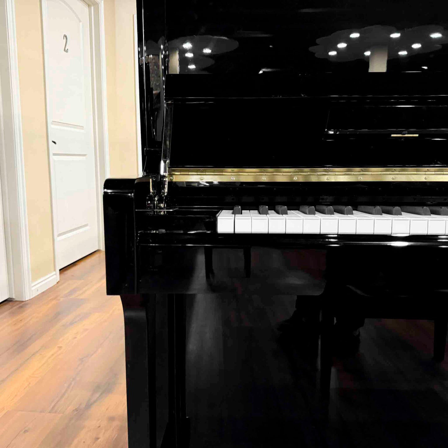 2022 Hailun 121 48" Black Upright Piano