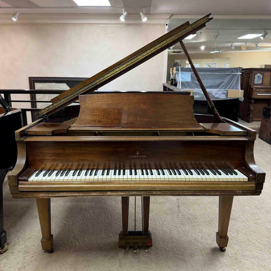 CURRENT SHOP WORK 1937 Steinway M 5'7" Wood Finish Commissioned Grand Piano