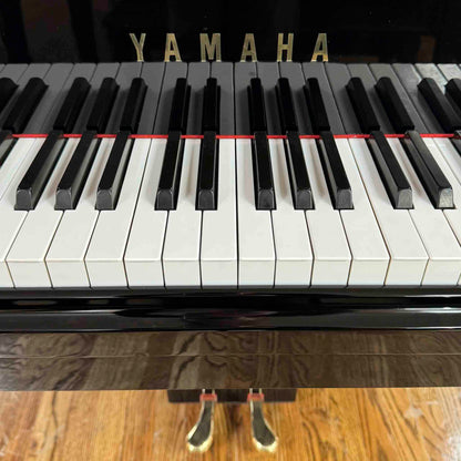 SOLD 1984 Yamaha C3 6'1" Polished Black Grand Piano