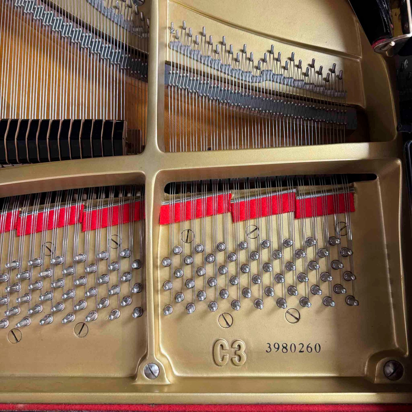 SOLD 1984 Yamaha C3 6'1" Polished Black Grand Piano