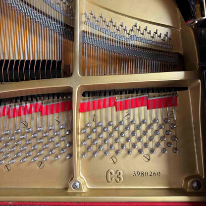 SOLD 1984 Yamaha C3 6'1" Polished Black Grand Piano