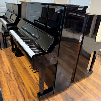 SOLD 1982 Yamaha YUX 52" Polished Black Upright Piano