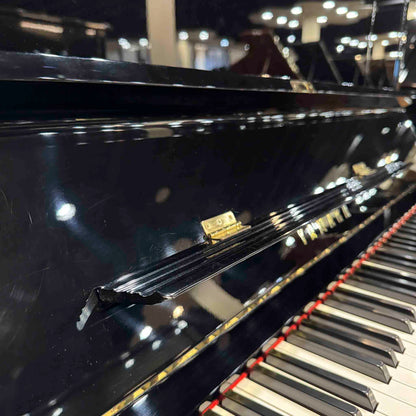SOLD 1982 Yamaha YUX 52" Polished Black Upright Piano