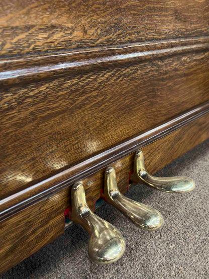 HEIRLOOM RESTORATION 1915 Rudolf 56" Wood Finish Commissioned Upright Piano