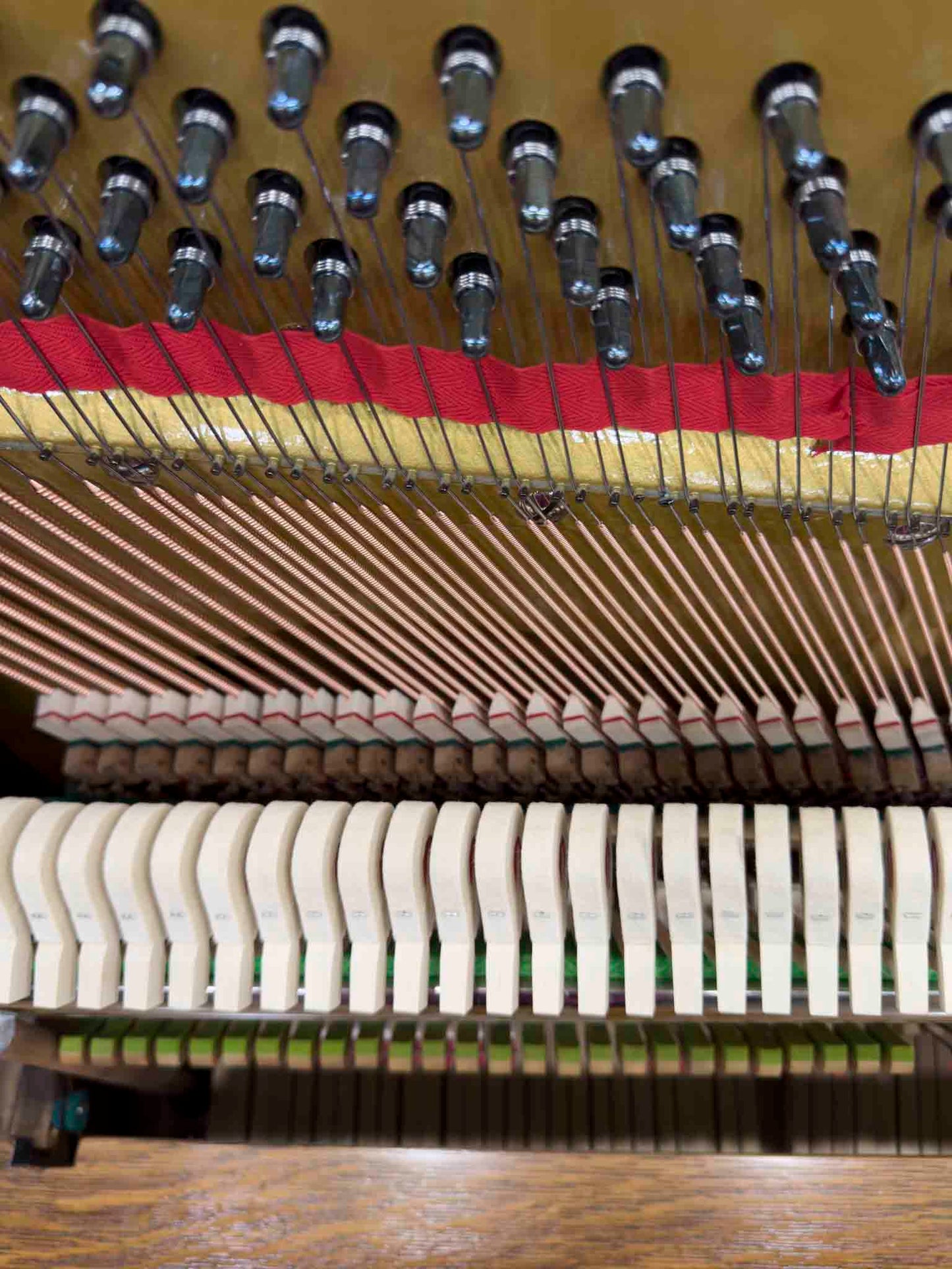 HEIRLOOM RESTORATION 1915 Rudolf 56" Wood Finish Commissioned Upright Piano