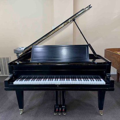 HEIRLOOM RESTORATION 1922 Baldwin R 5'8" Black Satin Commissioned Grand Piano