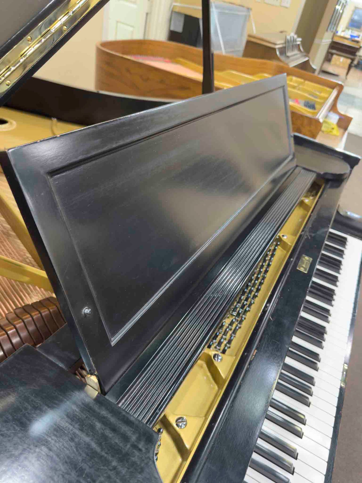 HEIRLOOM RESTORATION 1922 Baldwin R 5'8" Black Satin Commissioned Grand Piano