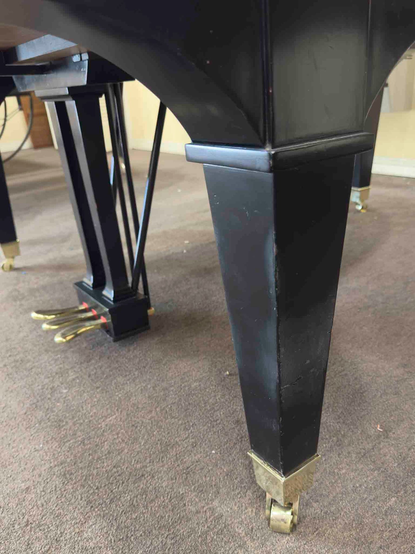 HEIRLOOM RESTORATION 1922 Baldwin R 5'8" Black Satin Commissioned Grand Piano