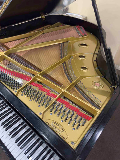 HEIRLOOM RESTORATION 1922 Baldwin R 5'8" Black Satin Commissioned Grand Piano
