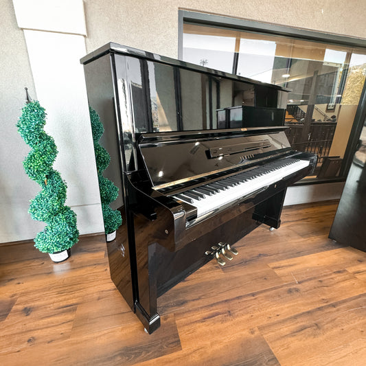 SOLD 1980 Yamaha U2 50" Polished Black Upright Piano
