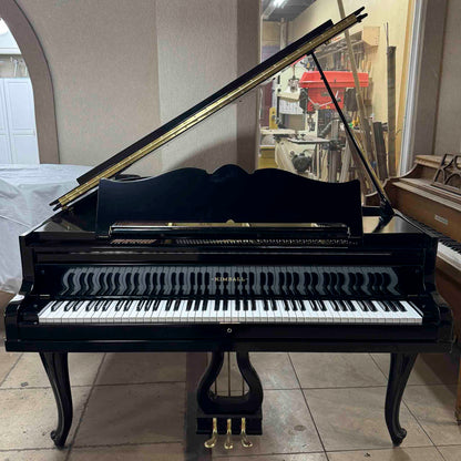 HEIRLOOM RESTORATION 1920 Kimball 5'7" Polished Black Commissioned Grand Piano