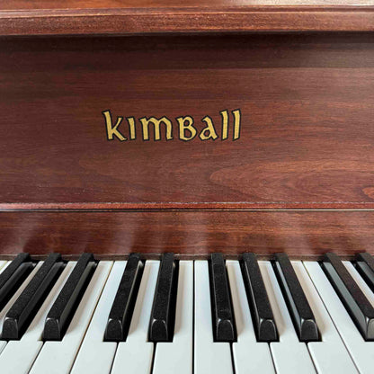 HEIRLOOM RESTORATION 1976 Kimball 4'10" Wood Finish Commissioned Baby Grand Piano