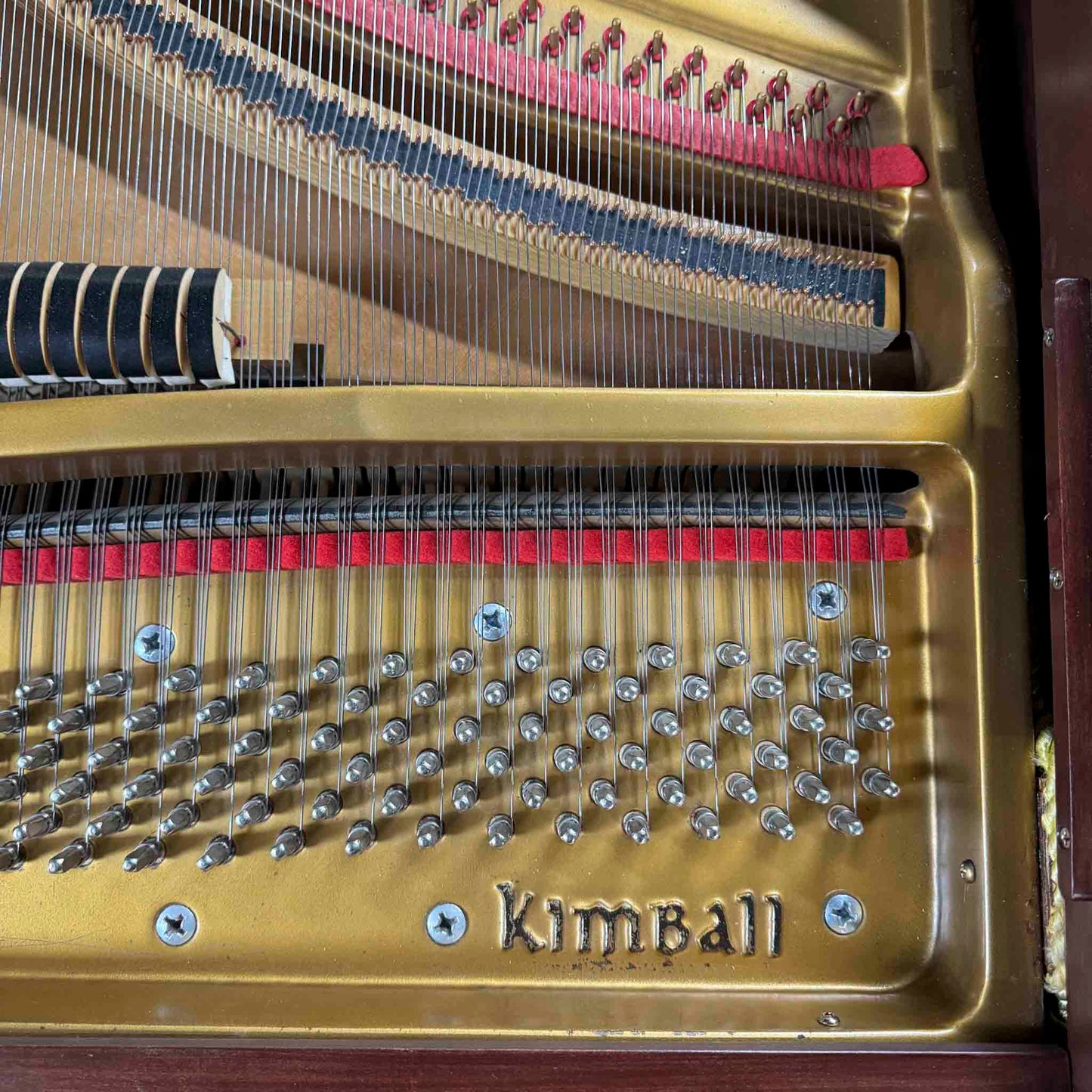 HEIRLOOM RESTORATION 1976 Kimball 4'10" Wood Finish Commissioned Baby Grand Piano