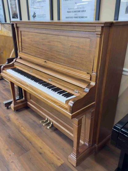 CURRENT SHOP WORK 1911 Henry F. Miller 55" Wood Finish Commissioned Upright Piano
