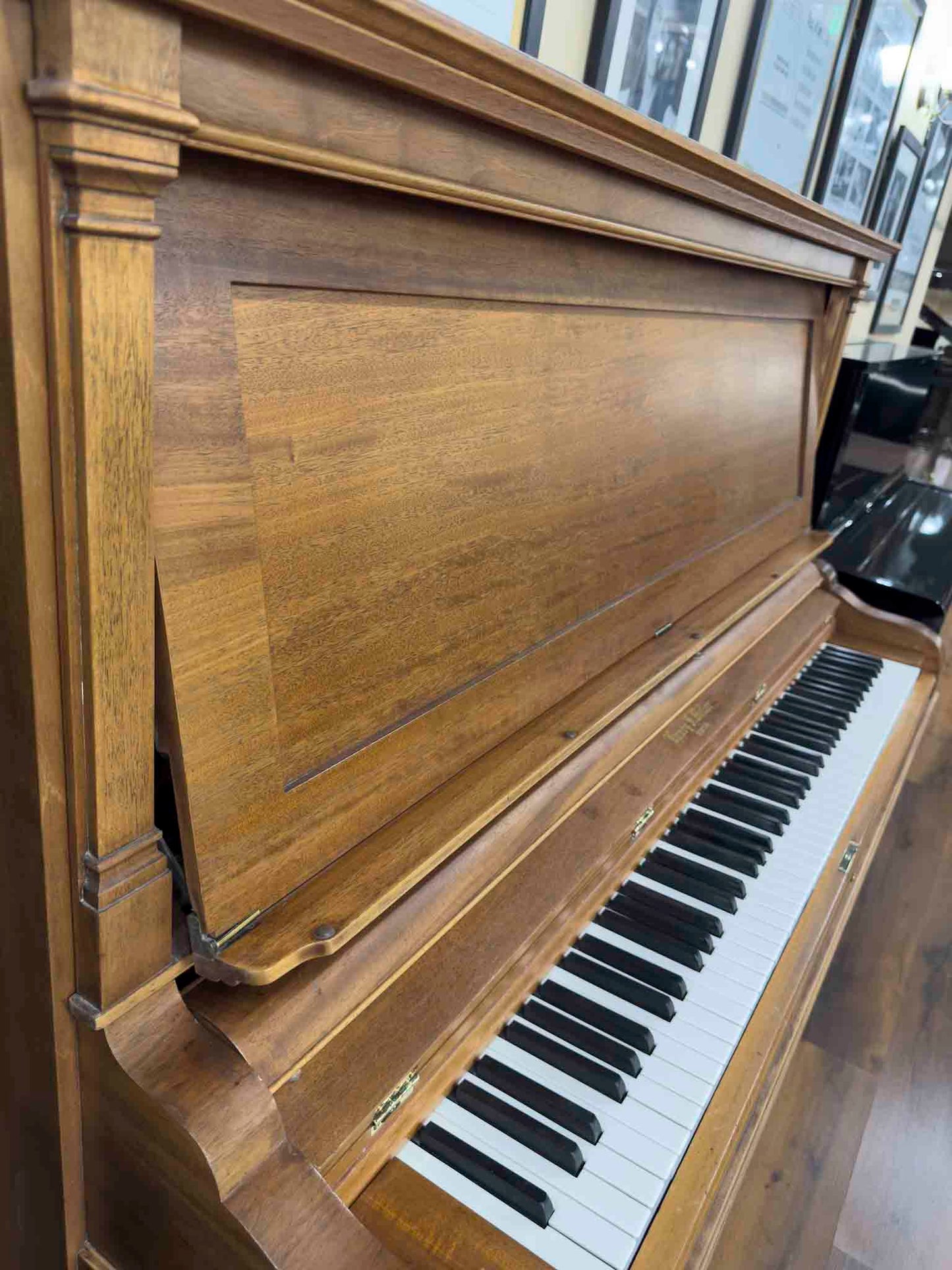 CURRENT SHOP WORK 1911 Henry F. Miller 55" Wood Finish Commissioned Upright Piano