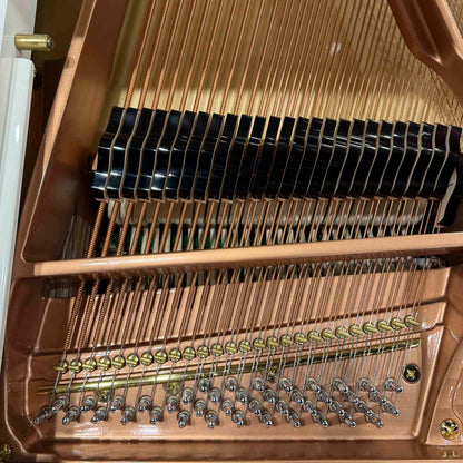 Hailun 178 5'10" Polished White Grand Piano with Self-Playing QRS System