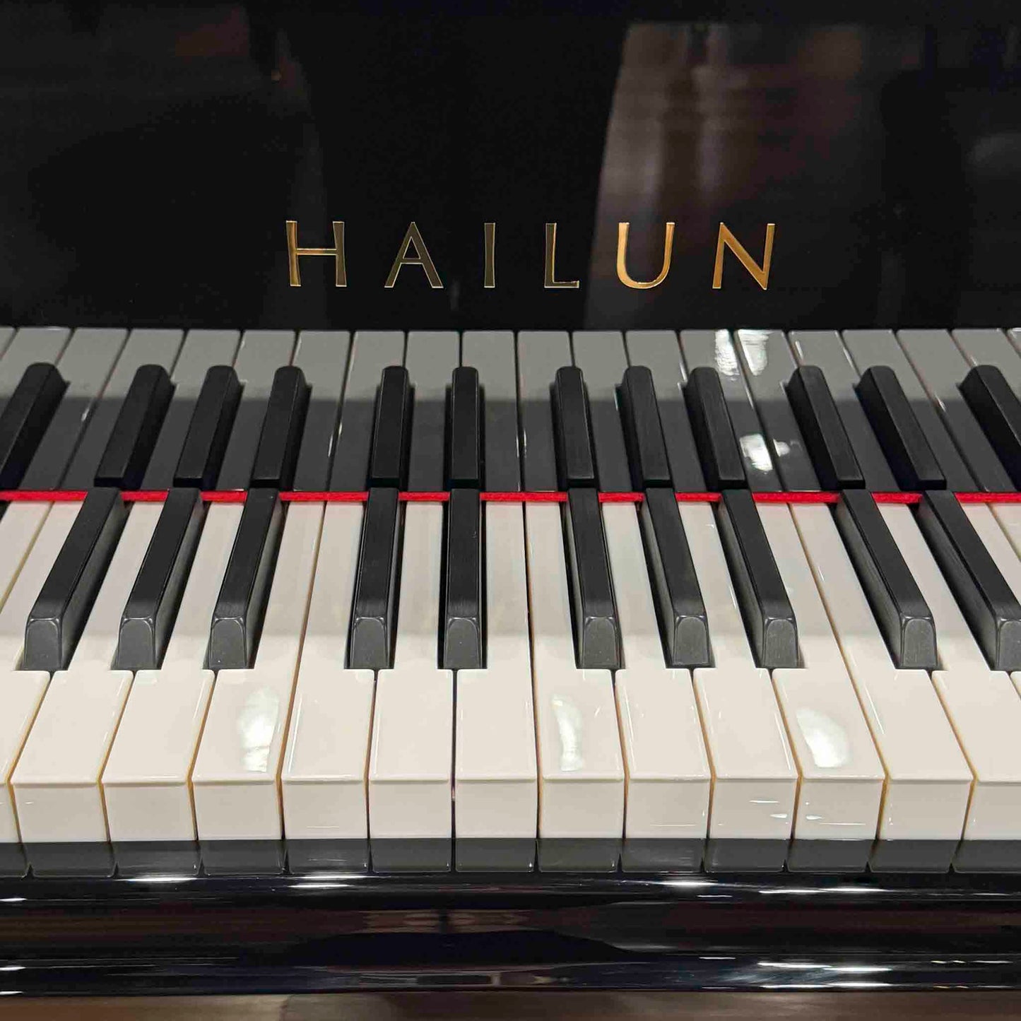 Hailun 178 5'10" Polished Black Grand Piano