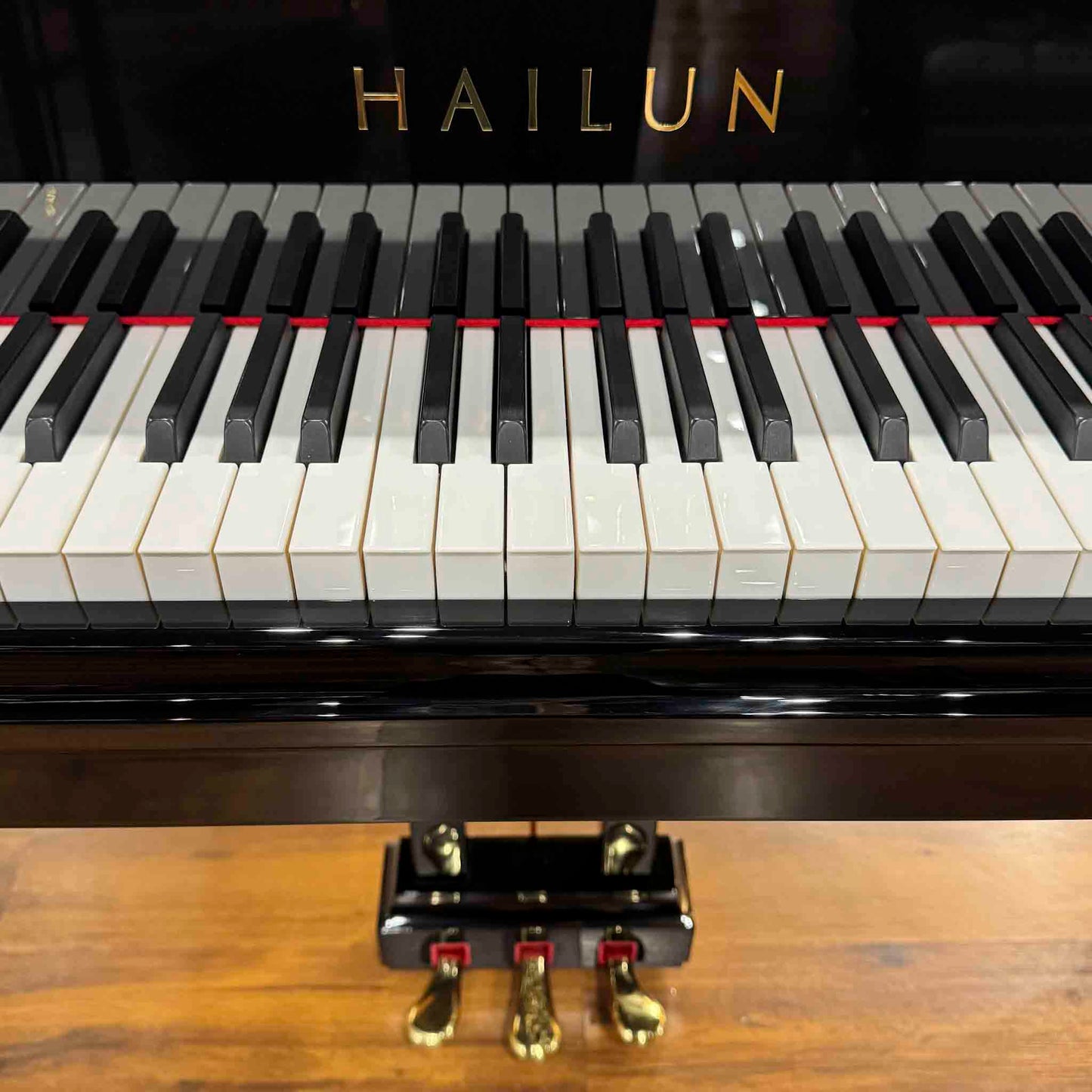 Hailun 178 5'10" Polished Black Grand Piano