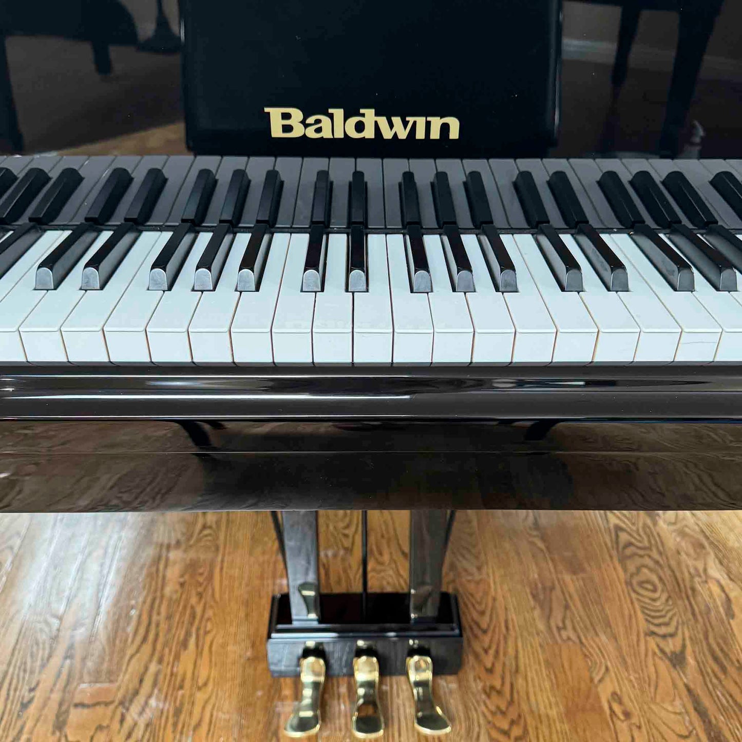 SOLD Hamilton (by Baldwin) 4'11" Polished Black Baby Grand Piano