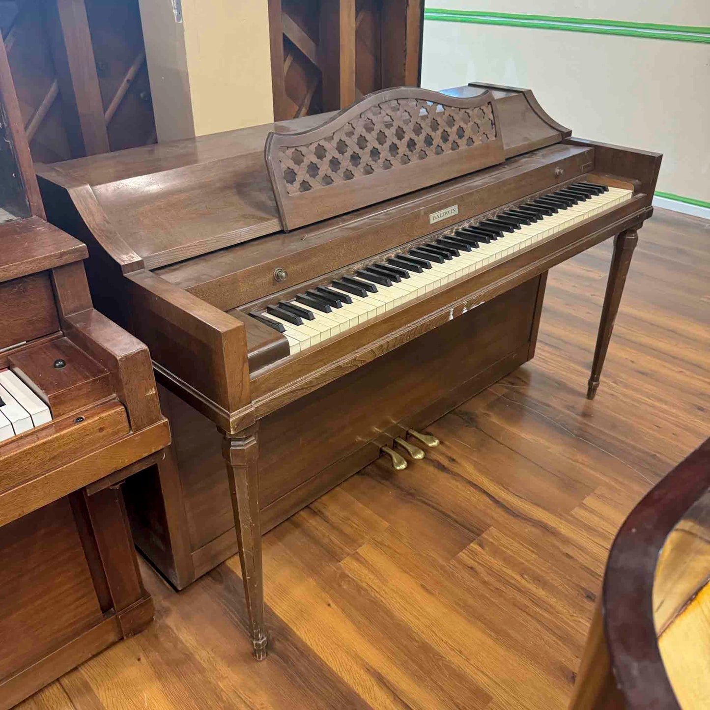 SOLD 1941 Baldwin Acrosonic 36" Wood Finish Spinet Piano