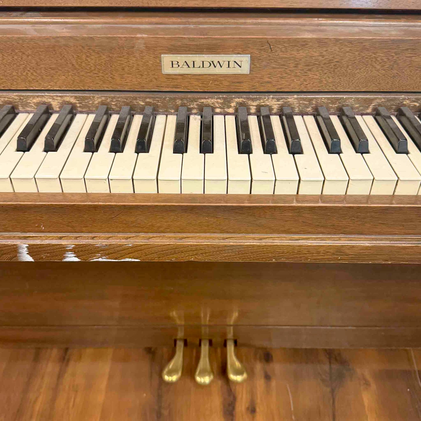 SOLD 1941 Baldwin Acrosonic 36" Wood Finish Spinet Piano