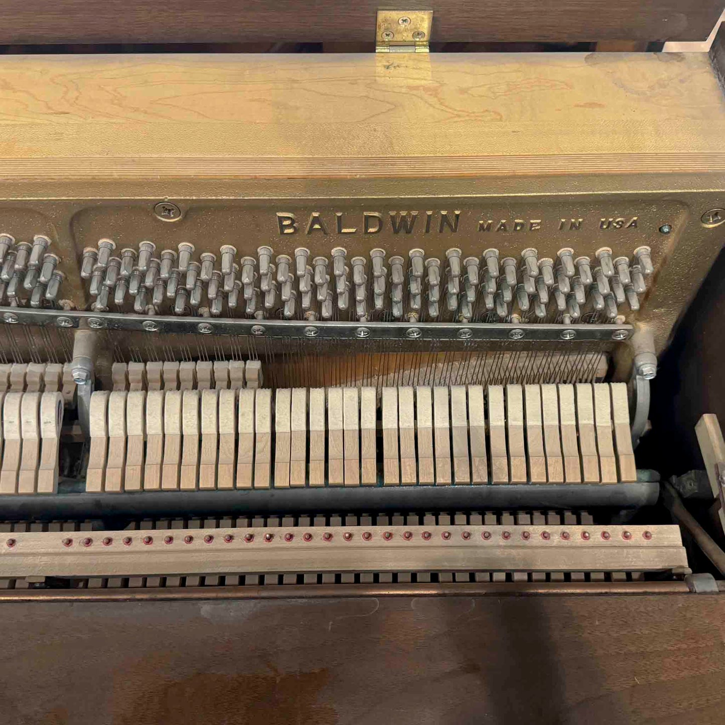 SOLD 1941 Baldwin Acrosonic 36" Wood Finish Spinet Piano