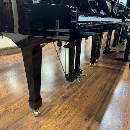 A. Geyer GG-186 6'1" Polished Black Grand Piano