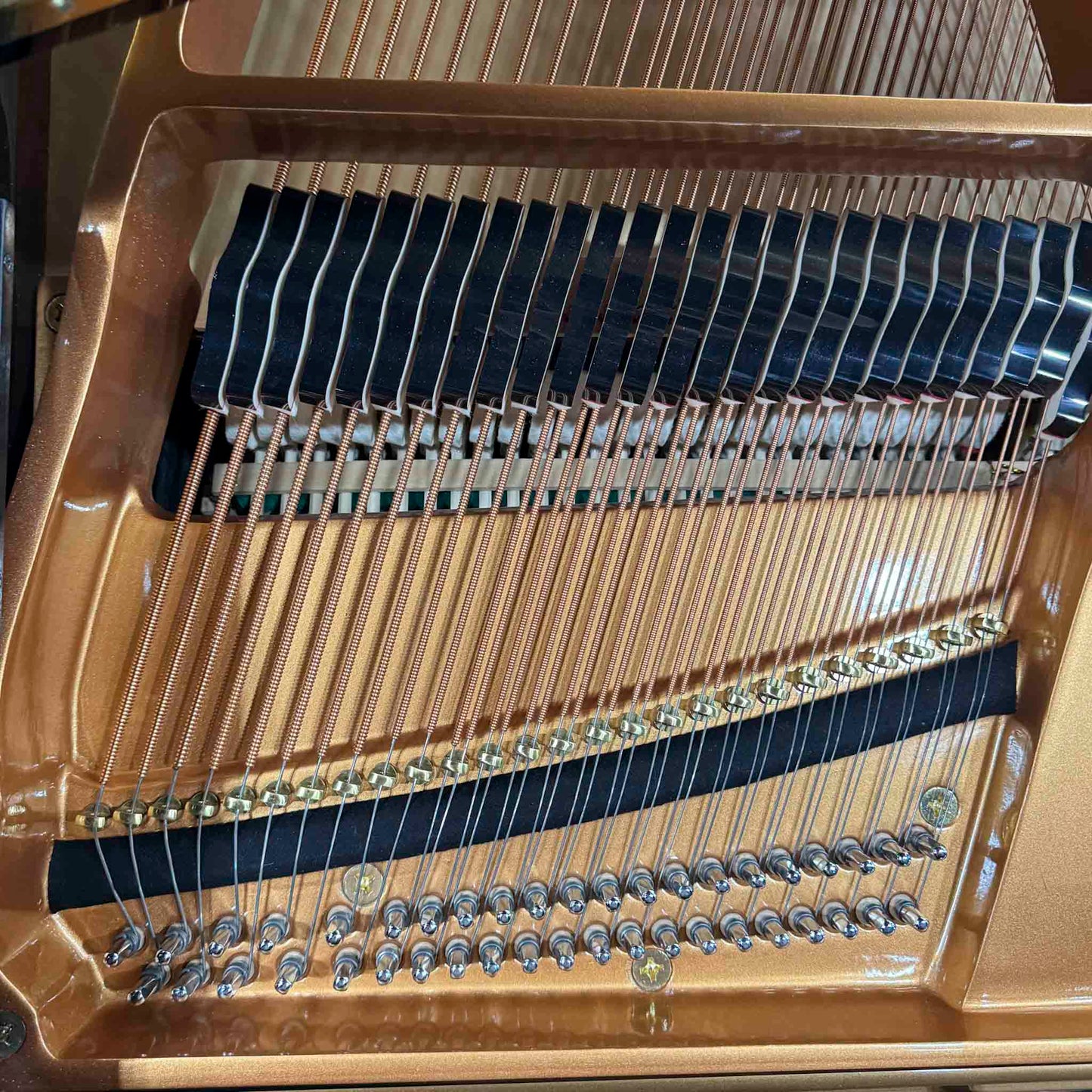 A. Geyer GG-186 6'1" Polished Black Grand Piano