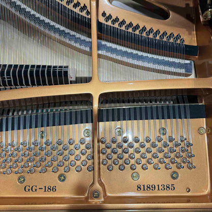 A. Geyer GG-186 6'1" Polished Black Grand Piano