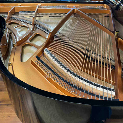 A. Geyer GG-186 6'1" Polished Black Grand Piano