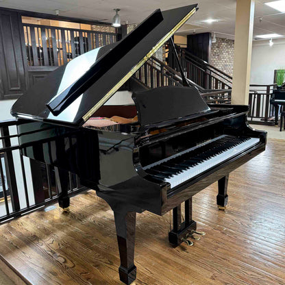 2008 Kohler & Campbell 5'2" Polished Black Baby Grand Piano