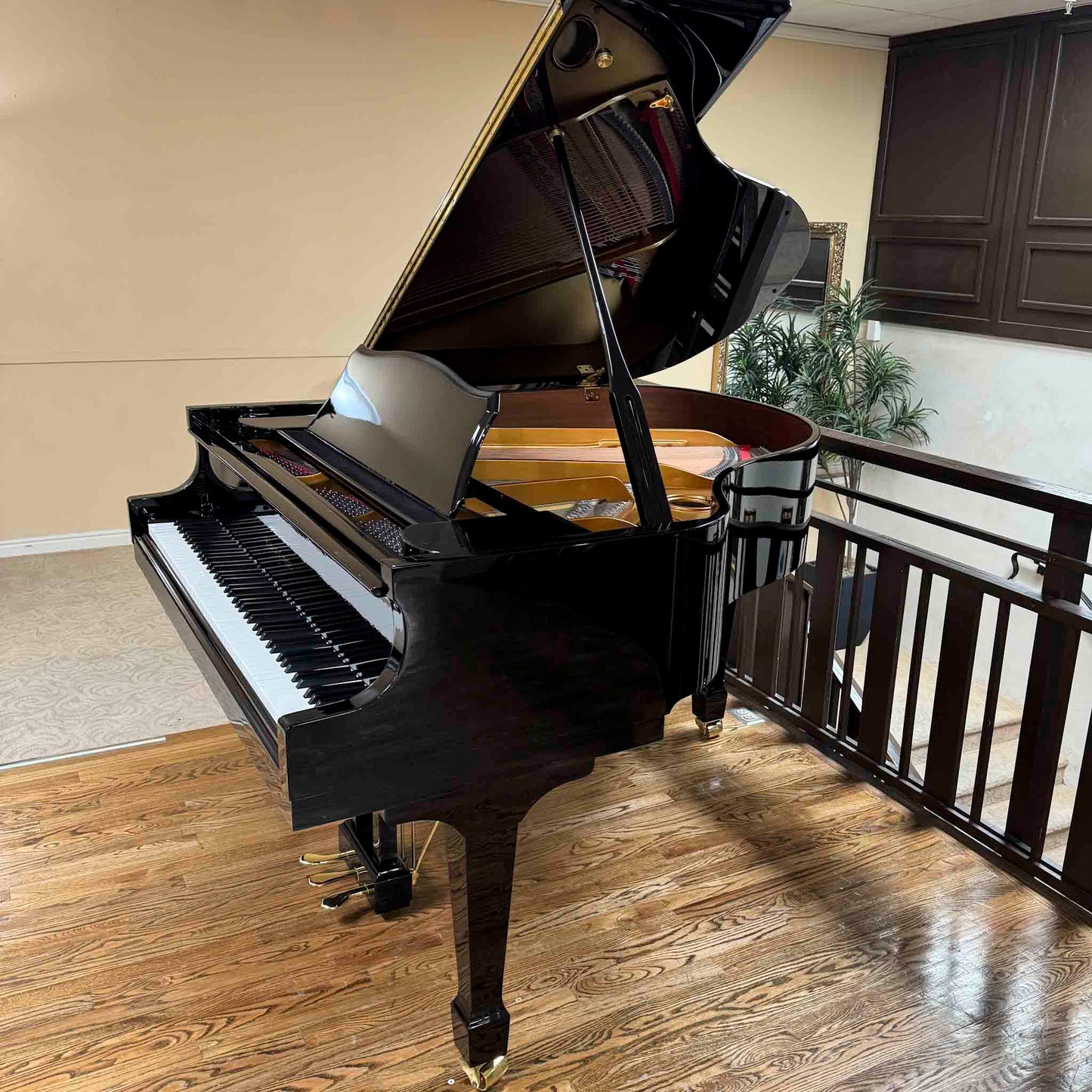 2008 Kohler & Campbell 5'2" Polished Black Baby Grand Piano