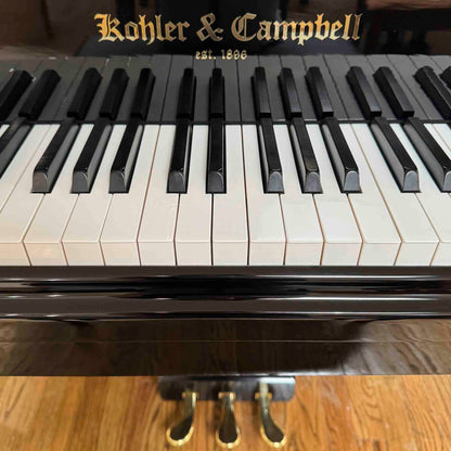 2008 Kohler & Campbell 5'2" Polished Black Baby Grand Piano