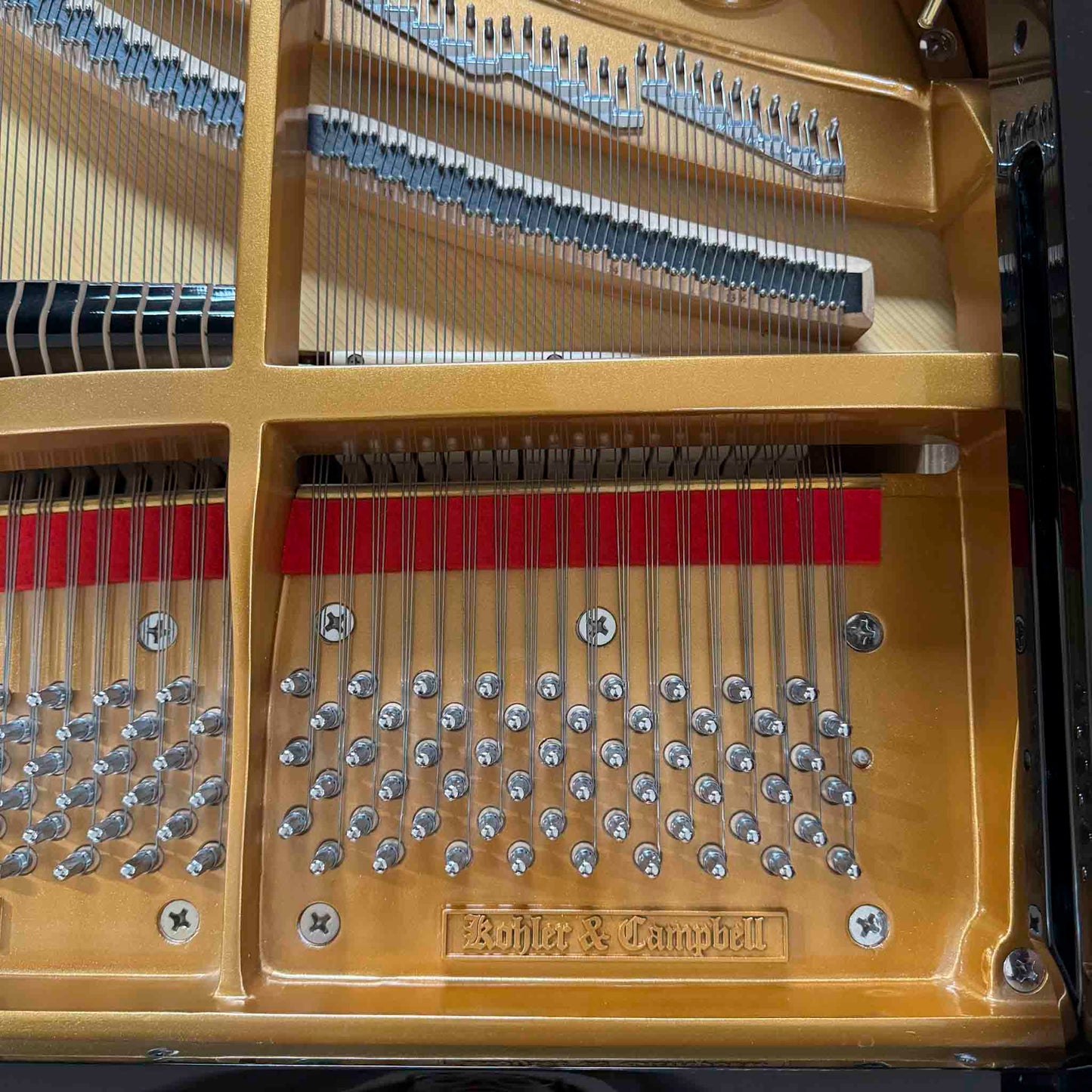 2008 Kohler & Campbell 5'2" Polished Black Baby Grand Piano