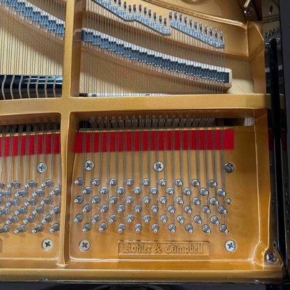 2008 Kohler & Campbell 5'2" Polished Black Baby Grand Piano