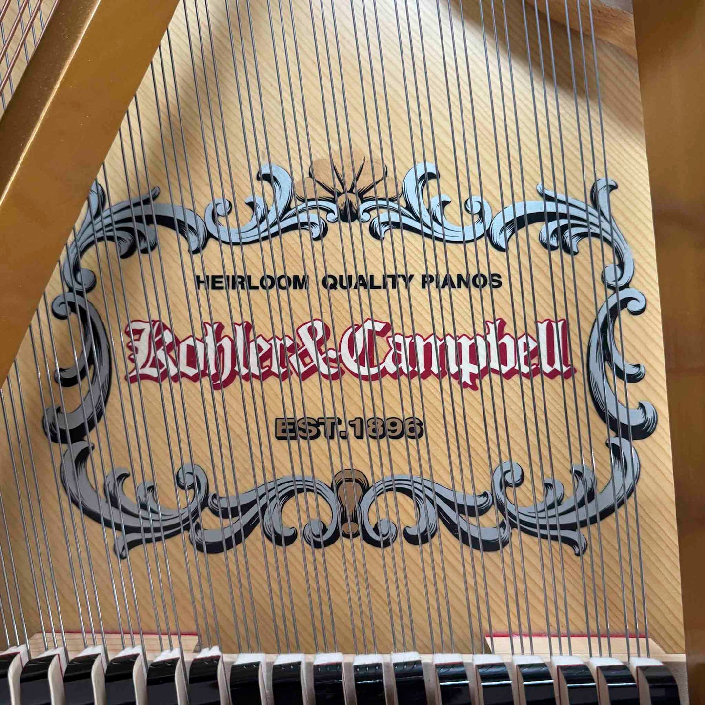 2008 Kohler & Campbell 5'2" Polished Black Baby Grand Piano