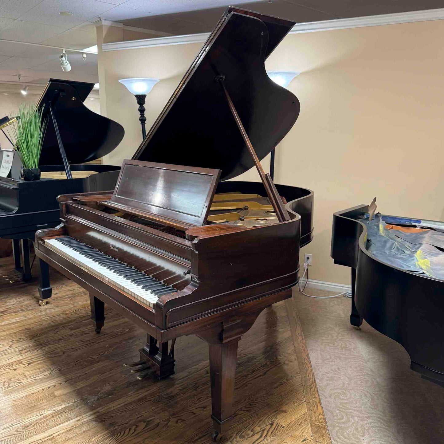 AVAILABLE TO RESTORE: CALL FOR CUSTOM PRICING - 1920 Baldwin Grand 5'9" Wood Finish Grand Piano