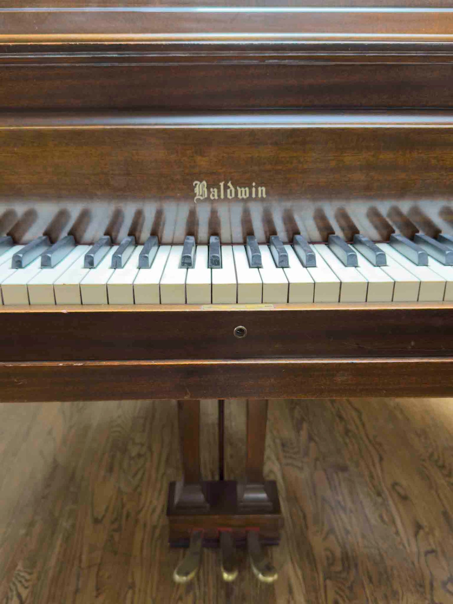 AVAILABLE TO RESTORE: CALL FOR CUSTOM PRICING - 1920 Baldwin Grand 5'9" Wood Finish Grand Piano