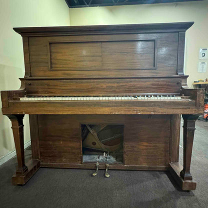 CURRENT SHOP WORK 1920 Kranich & Bach Wood Finish Commissioned Upright Piano