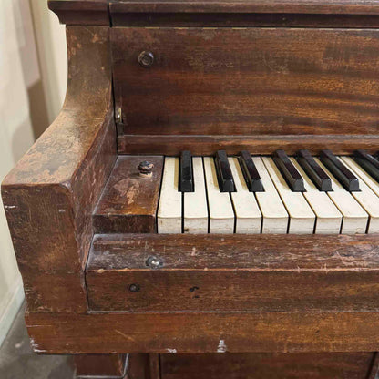 CURRENT SHOP WORK 1920 Kranich & Bach Wood Finish Commissioned Upright Piano