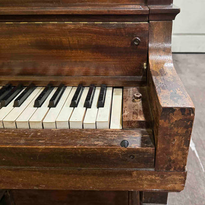 CURRENT SHOP WORK 1920 Kranich & Bach Wood Finish Commissioned Upright Piano