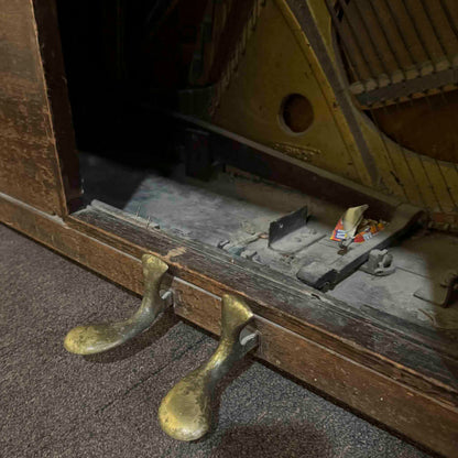 CURRENT SHOP WORK 1920 Kranich & Bach Wood Finish Commissioned Upright Piano