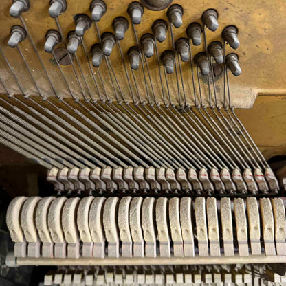 CURRENT SHOP WORK 1920 Kranich & Bach Wood Finish Commissioned Upright Piano